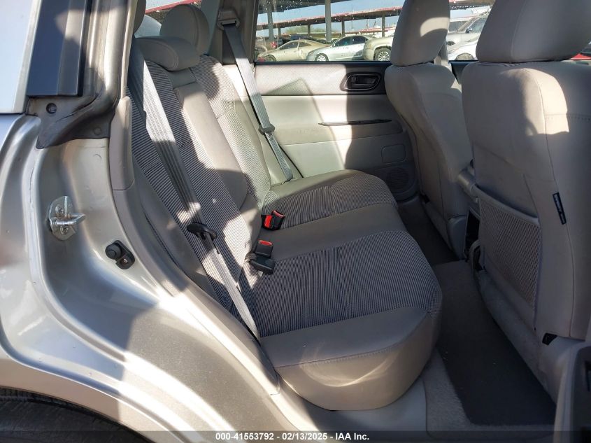 2006 Subaru Forester 2.5X VIN: JF1SG63626H720763 Lot: 41553792