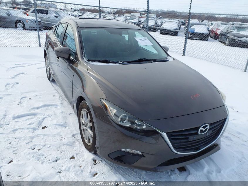 2014 MAZDA MAZDA3 I GRAND TOURING - JM1BM1W72E1112887