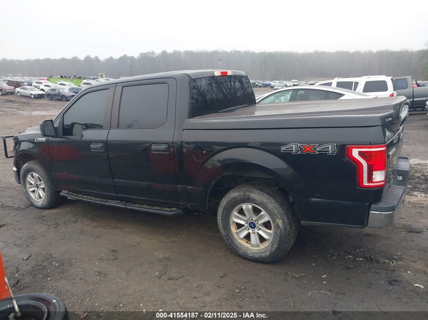 2017 FORD F-150 VIN: 1FTEW1EF9HFB68378