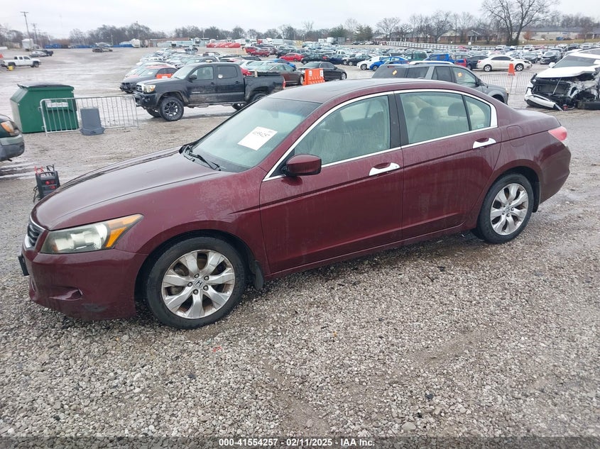2008 HONDA ACCORD VIN: 1HGCP36848A029385
