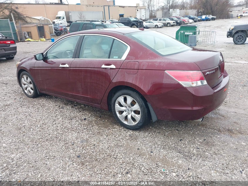 2008 HONDA ACCORD VIN: 1HGCP36848A029385