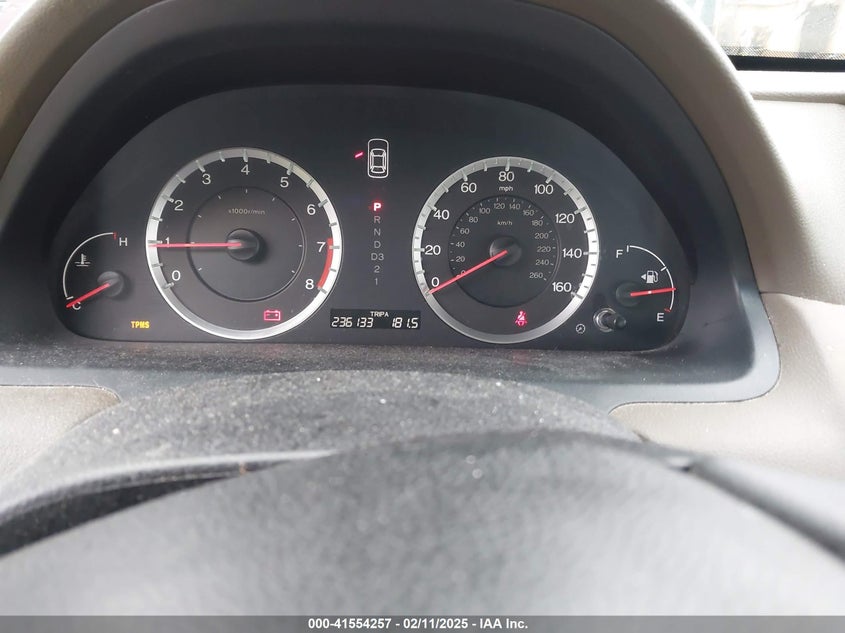 2008 HONDA ACCORD VIN: 1HGCP36848A029385