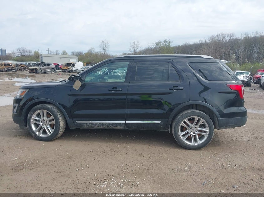 VIN 1FM5K7D82HGC46801 2017 FORD EXPLORER XLT