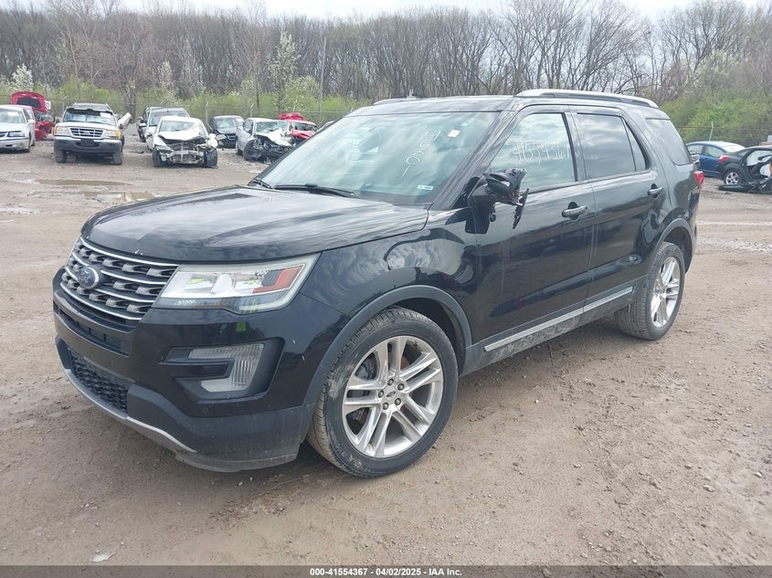 VIN 1FM5K7D82HGC46801 2017 FORD EXPLORER XLT