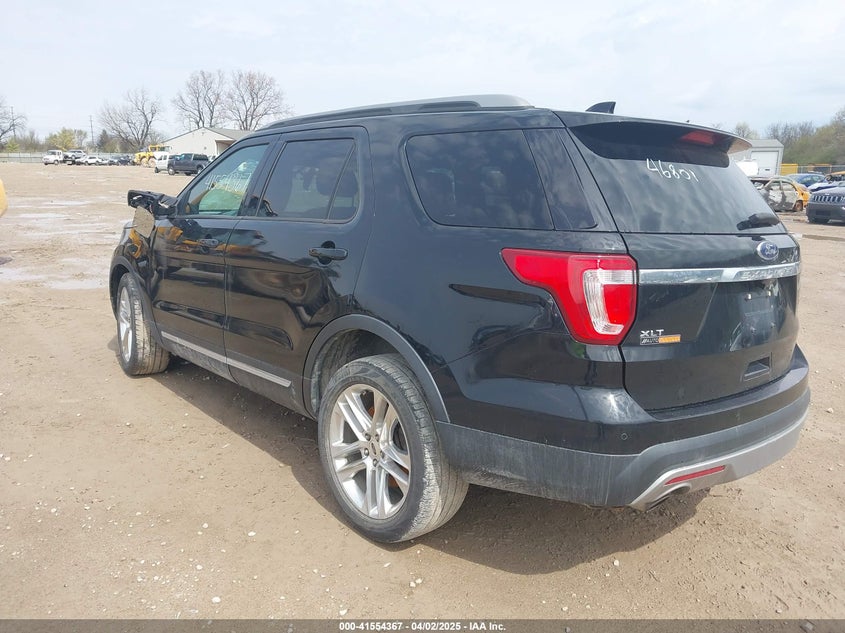 VIN 1FM5K7D82HGC46801 2017 FORD EXPLORER XLT