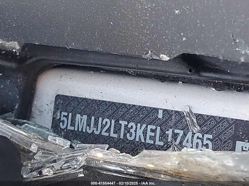 2019 Lincoln Navigator Reserve VIN: 5LMJJ2LT3KEL17465 Lot: 41554447