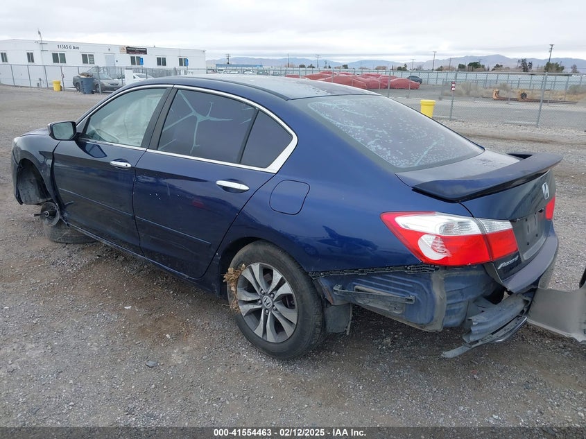 2013 HONDA ACCORD VIN: 1HGCR2F33DA034077