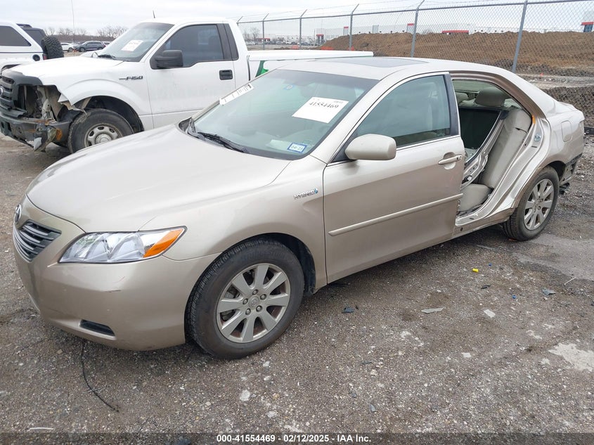 2007 TOYOTA CAMRY HYBRID VIN: JTNBB46K073005349