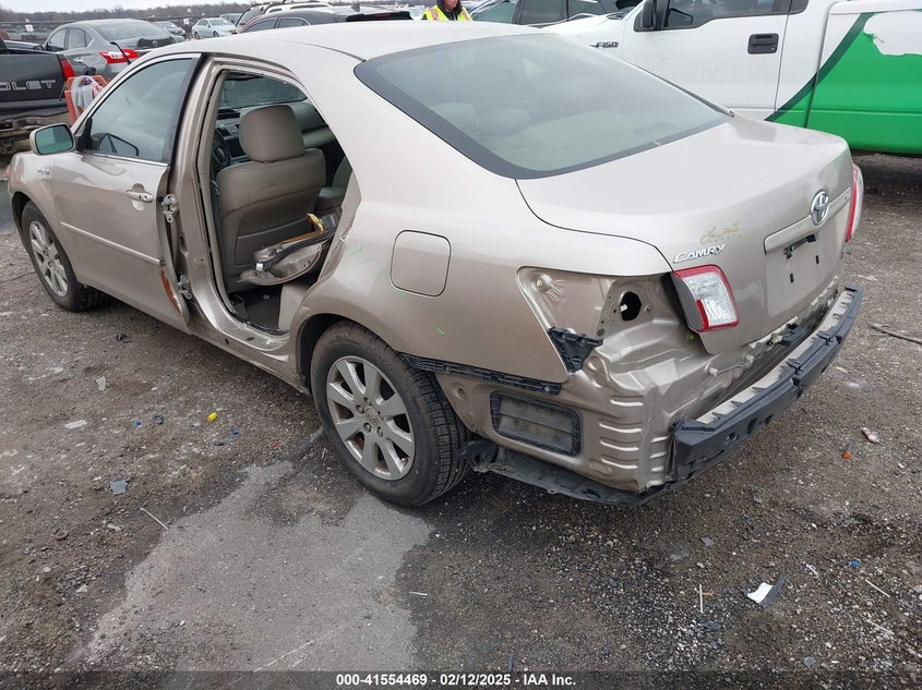 2007 TOYOTA CAMRY HYBRID VIN: JTNBB46K073005349