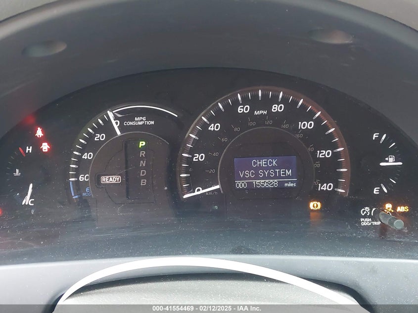 2007 TOYOTA CAMRY HYBRID VIN: JTNBB46K073005349