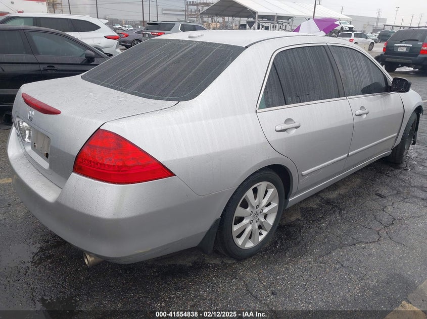 2007 HONDA ACCORD VIN: 1HGCM66837A099534