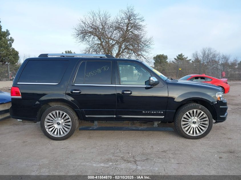 2016 Lincoln Navigator Select VIN: 5LMJJ2JT4GEL00880 Lot: 41554870