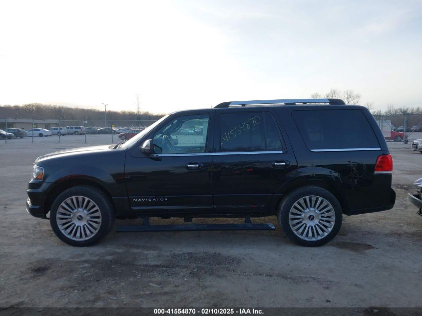 2016 Lincoln Navigator Select VIN: 5LMJJ2JT4GEL00880 Lot: 41554870