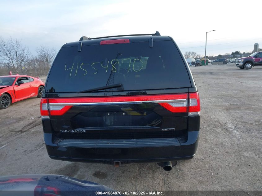 2016 Lincoln Navigator Select VIN: 5LMJJ2JT4GEL00880 Lot: 41554870