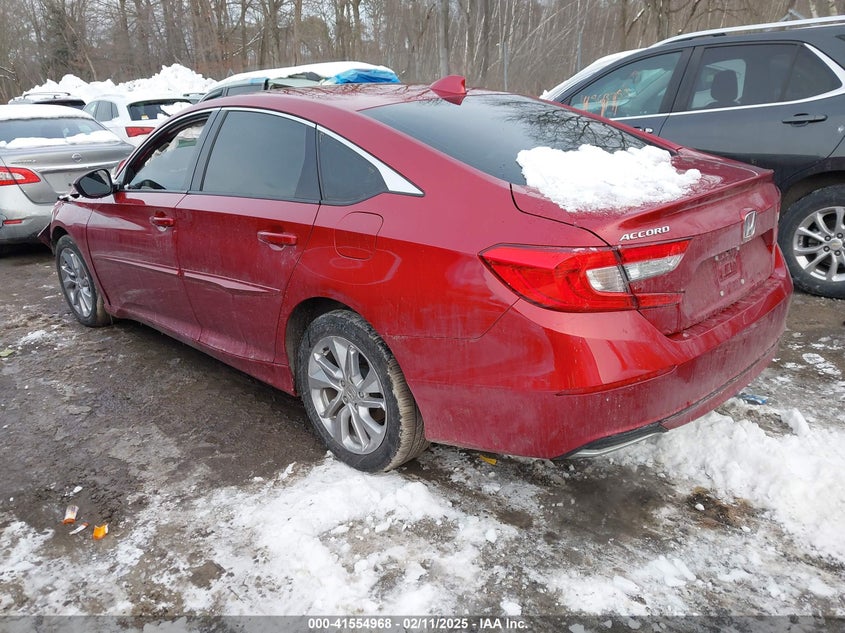 2018 HONDA ACCORD VIN: 1HGCV1F12JA121727