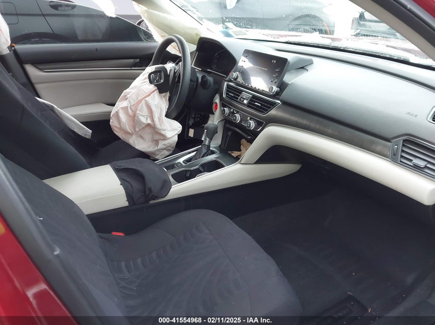 2018 HONDA ACCORD VIN: 1HGCV1F12JA121727