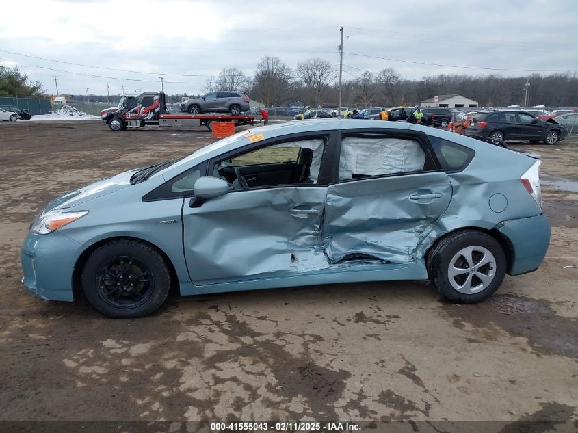 2014 Toyota Prius VIN: JTDKN3DU4E1820656 Lot: 41555043