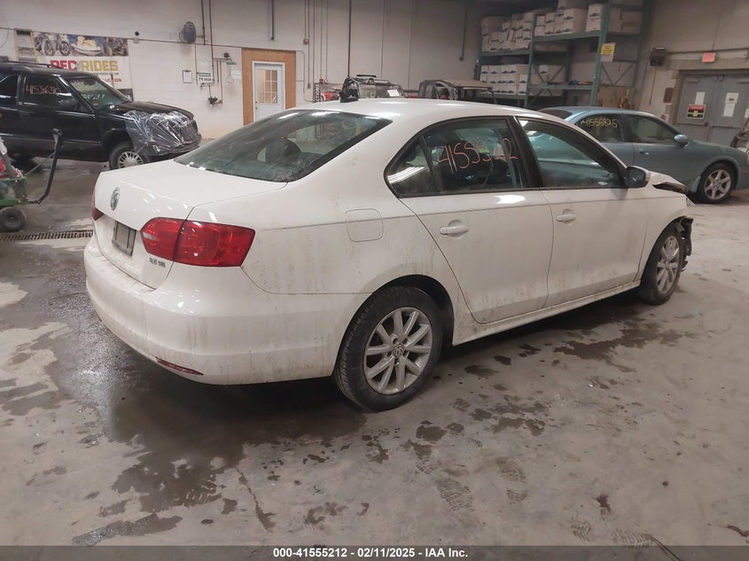 2011 VOLKSWAGEN JETTA VIN: 3VWDZ7AJ4BM380545