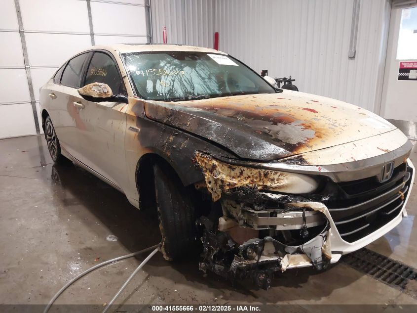 2022 Honda Accord Hybrid Ex-L VIN: 1HGCV3F51NA012941 Lot: 41555666