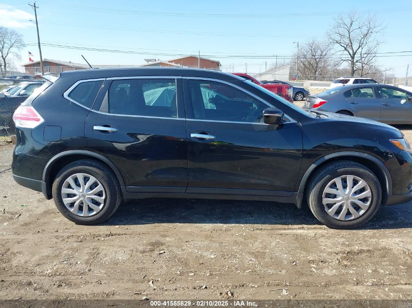2015 Nissan Rogue S VIN: KNMAT2MT6FP554946 Lot: 41555829