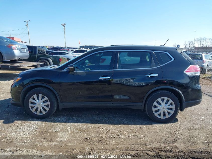2015 Nissan Rogue S VIN: KNMAT2MT6FP554946 Lot: 41555829