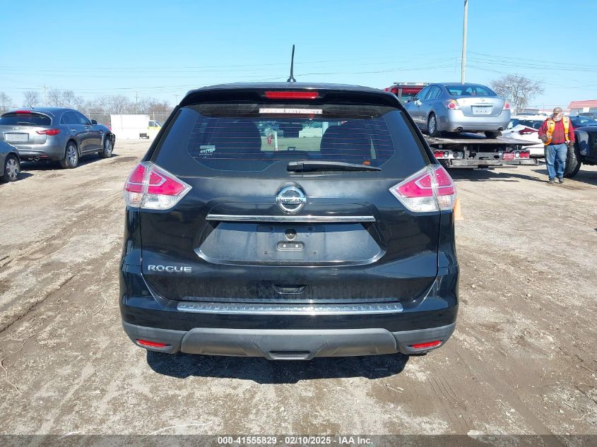 2015 Nissan Rogue S VIN: KNMAT2MT6FP554946 Lot: 41555829