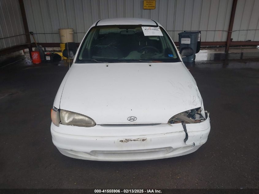 1995 Hyundai Accent VIN: KMHVF14N1SU215720 Lot: 41555906