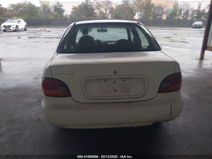 1995 Hyundai Accent VIN: KMHVF14N1SU215720 Lot: 41555906
