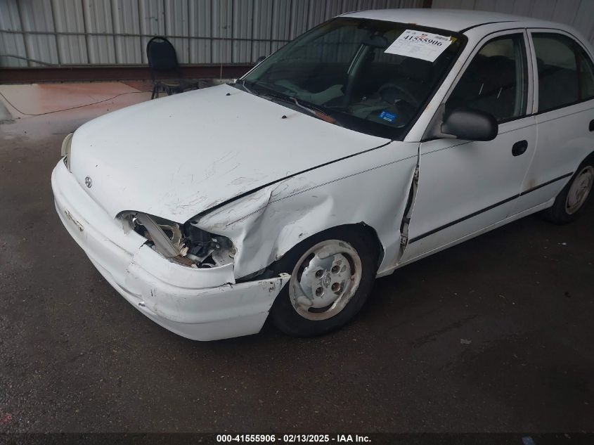 1995 Hyundai Accent VIN: KMHVF14N1SU215720 Lot: 41555906