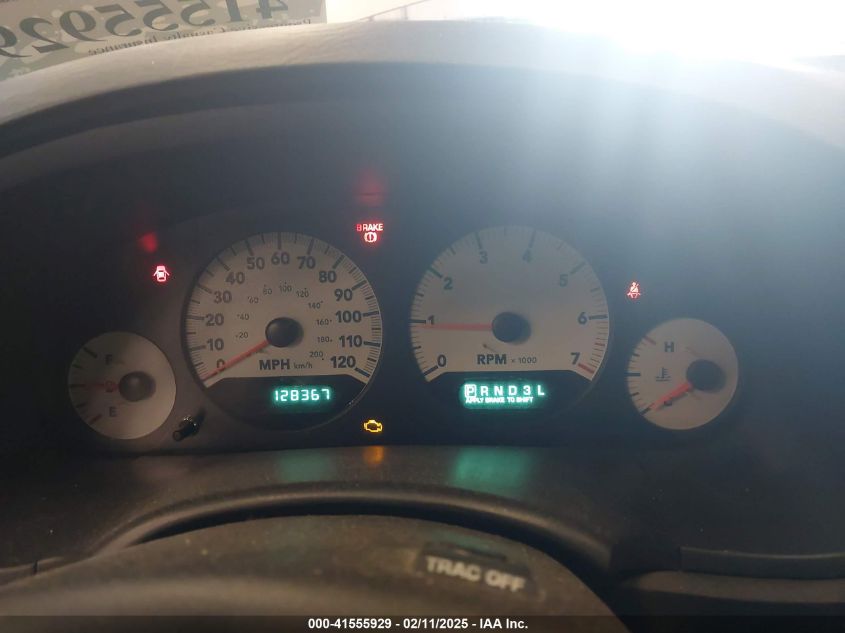 2005 Dodge Grand Caravan Sxt VIN: 2D8GP44L85R212813 Lot: 41555929