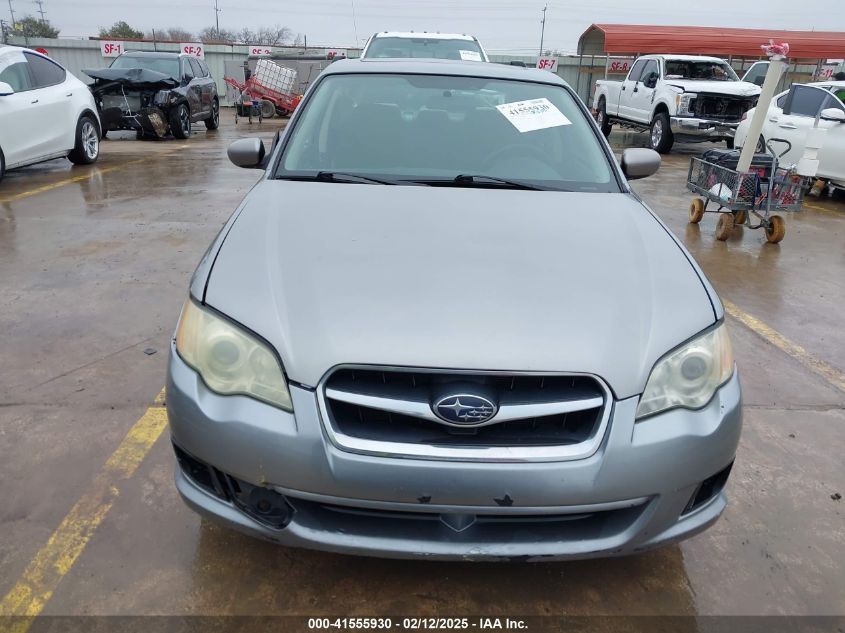 2008 Subaru Legacy VIN: 4C3BL616687217545 Lot: 41555930