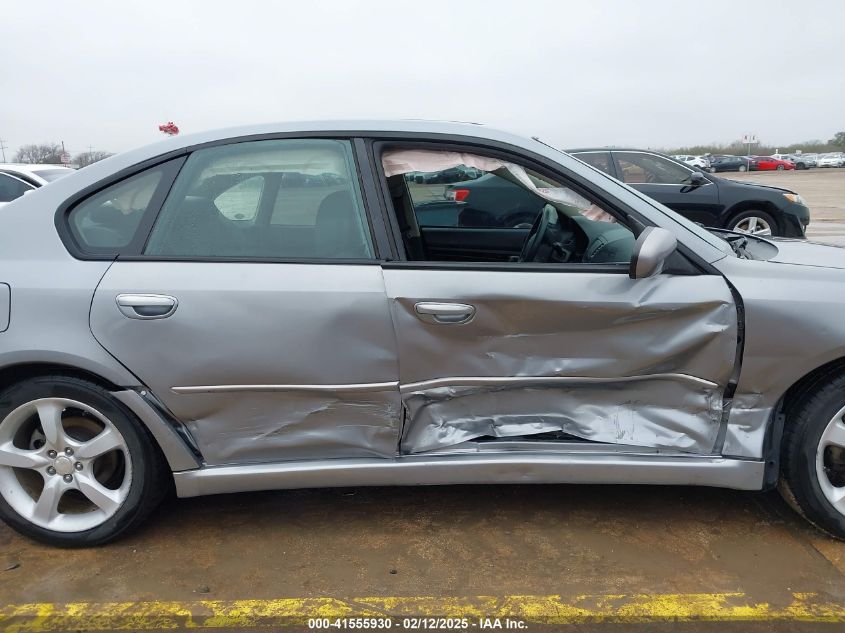 2008 Subaru Legacy VIN: 4C3BL616687217545 Lot: 41555930