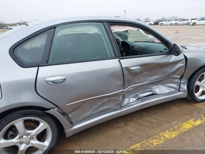 2008 Subaru Legacy VIN: 4C3BL616687217545 Lot: 41555930