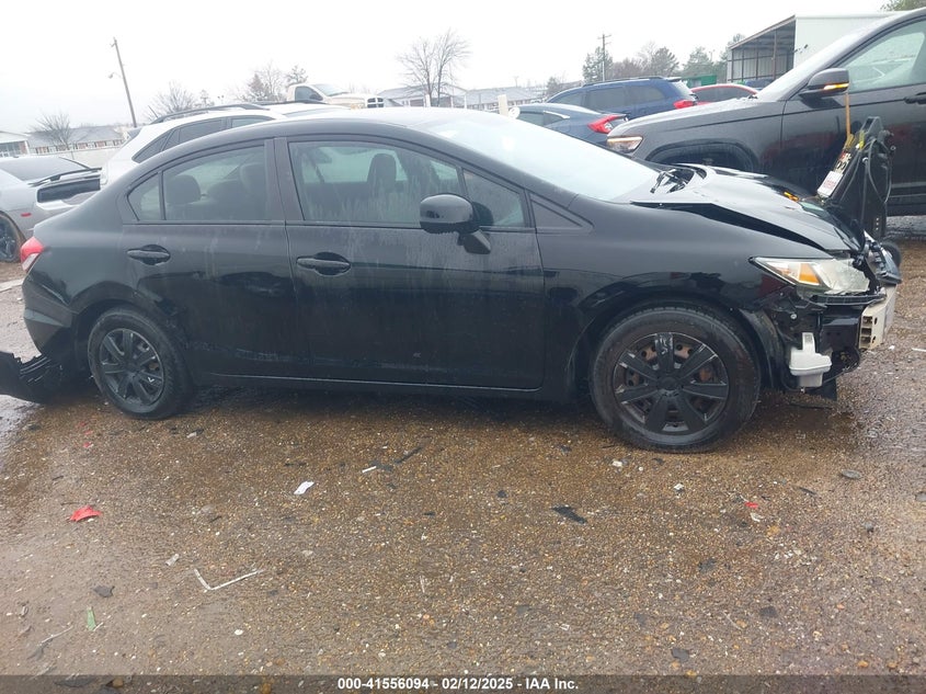 2013 HONDA CIVIC VIN: 19XFB2F50DE203888