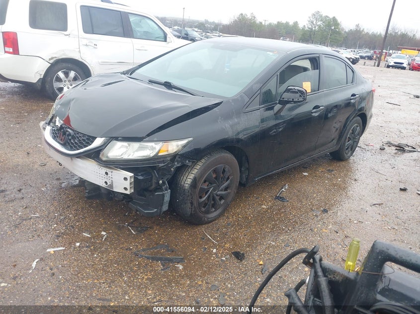 2013 HONDA CIVIC VIN: 19XFB2F50DE203888