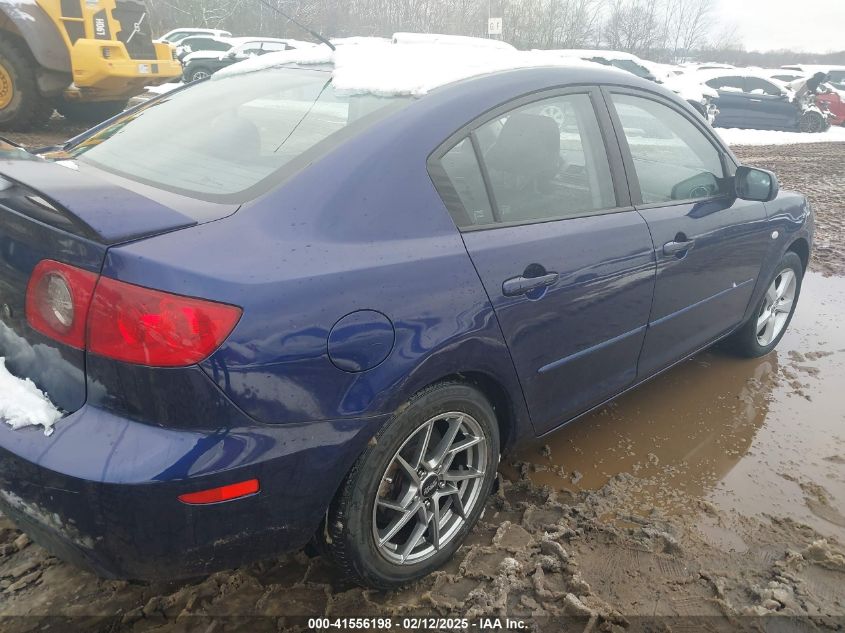 2006 Mazda 3 VIN: JM1VK12G661401400 Lot: 41556198