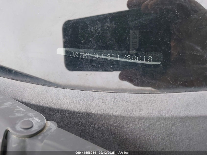 2013 MAZDA 3 VIN: JM1BL2UF8D1788018