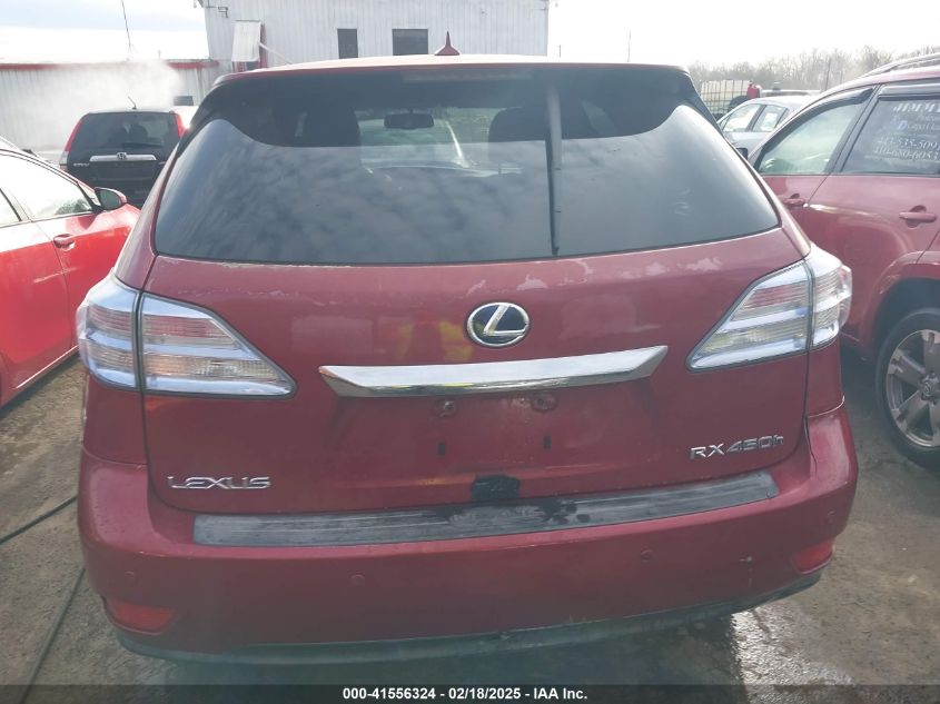 2010 Lexus Rx 450H VIN: JTJZB1BA0A2003951 Lot: 41556324