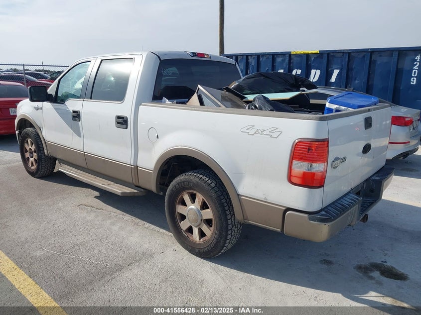 2006 FORD F-150 VIN: 1FTPW14VX6KC64302