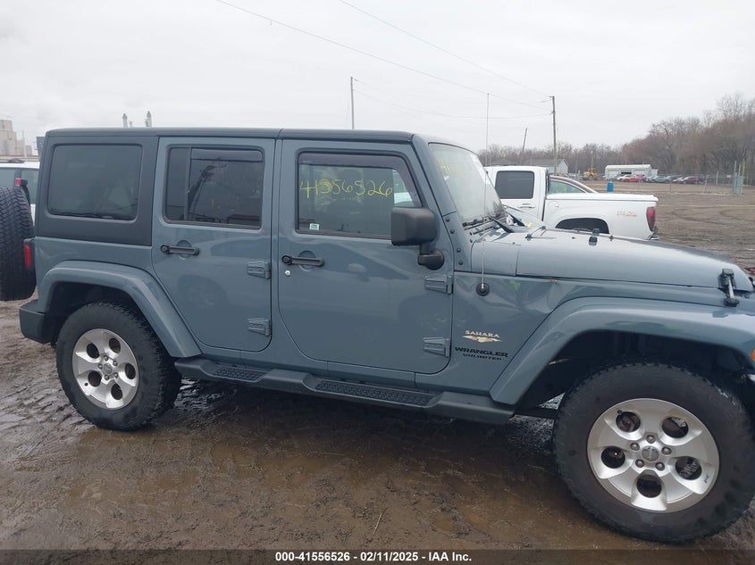 2015 JEEP WRANGLER UNLIMITED SAHARA - 1C4BJWEG0FL726706