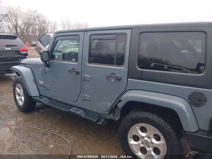 2015 JEEP WRANGLER UNLIMITED SAHARA - 1C4BJWEG0FL726706