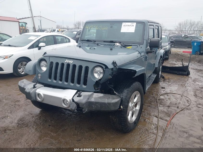2015 JEEP WRANGLER UNLIMITED SAHARA - 1C4BJWEG0FL726706