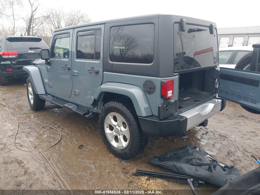 2015 JEEP WRANGLER UNLIMITED SAHARA - 1C4BJWEG0FL726706