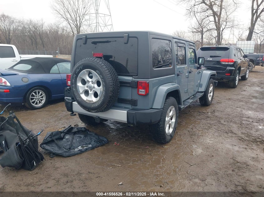 2015 JEEP WRANGLER UNLIMITED SAHARA - 1C4BJWEG0FL726706
