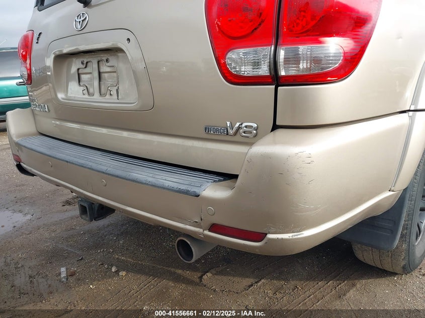 2007 TOYOTA SEQUOIA VIN: 5TDZT38A77S292489