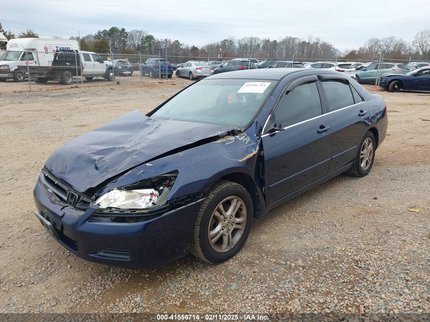 2007 HONDA ACCORD VIN: 1HGCM56347A224572