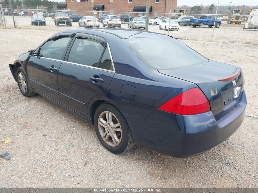 2007 HONDA ACCORD VIN: 1HGCM56347A224572