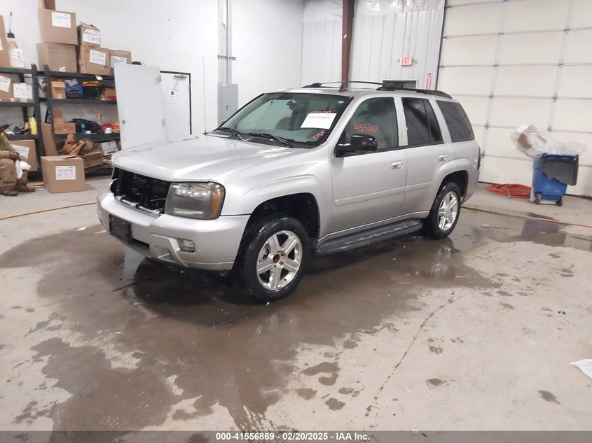 2008 CHEVROLET TRAILBLAZER VIN: 1GNDT13S082252687
