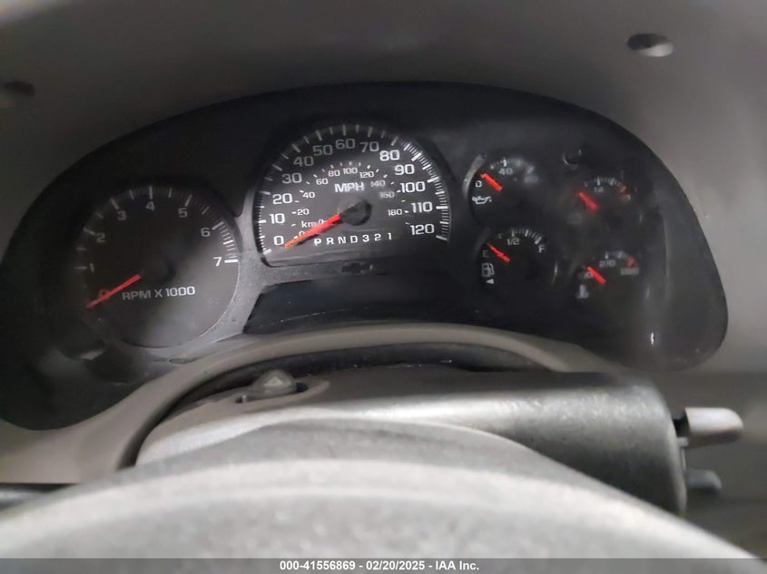 2008 CHEVROLET TRAILBLAZER VIN: 1GNDT13S082252687