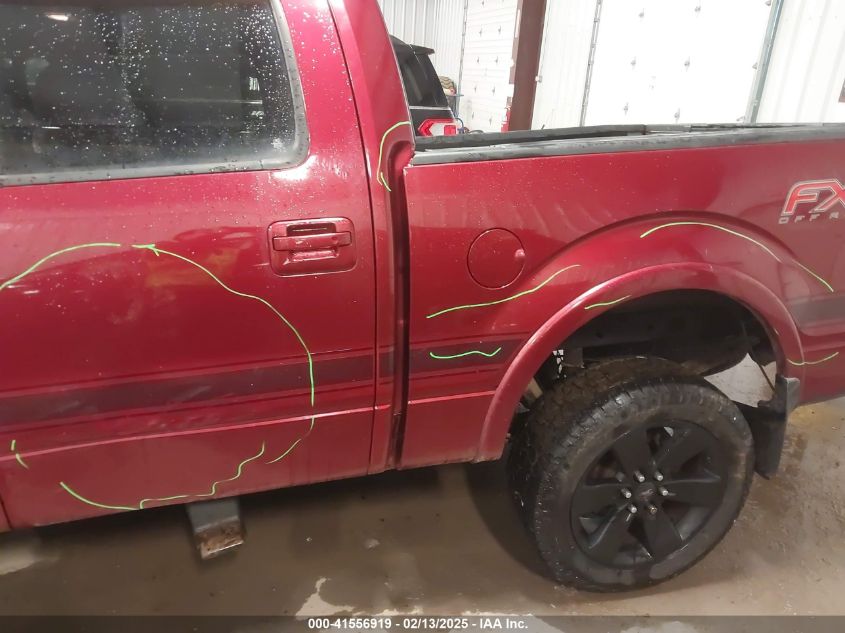 2013 Ford F-150 Fx4 VIN: 1FTFW1ET6DFB72019 Lot: 41556919